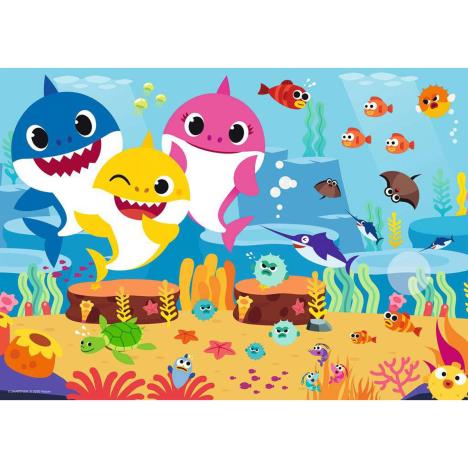 Baby Shark 24pc Giant Floor Jigsaw Puzzle Extra Image 1
